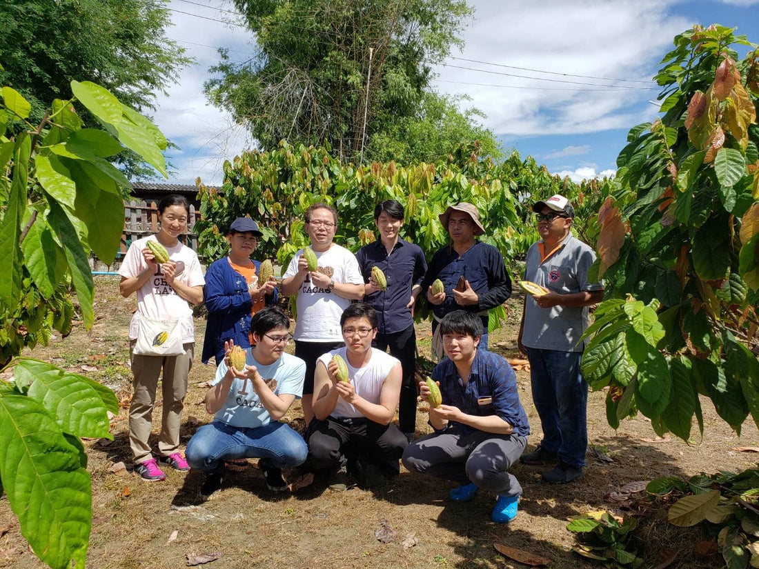 タイ北部ランパーン県のカカオ農園にショコラティエさんをお招きしました