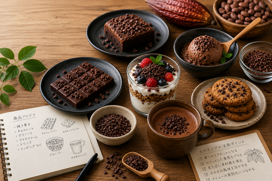チョコレート原料の卸を探している方へ｜カカオニブで広がる商品開発