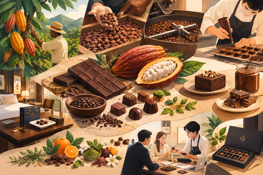 高級チョコレートOEMとは？ブランド価値を高める「オリジナルカカオスイーツ」の企画・製造方法