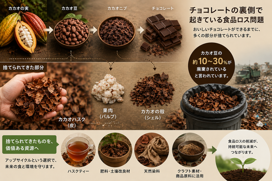 チョコレート原料から見る食品ロス問題